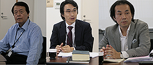 鳥飼重和氏 石井亮氏 木山泰嗣氏
