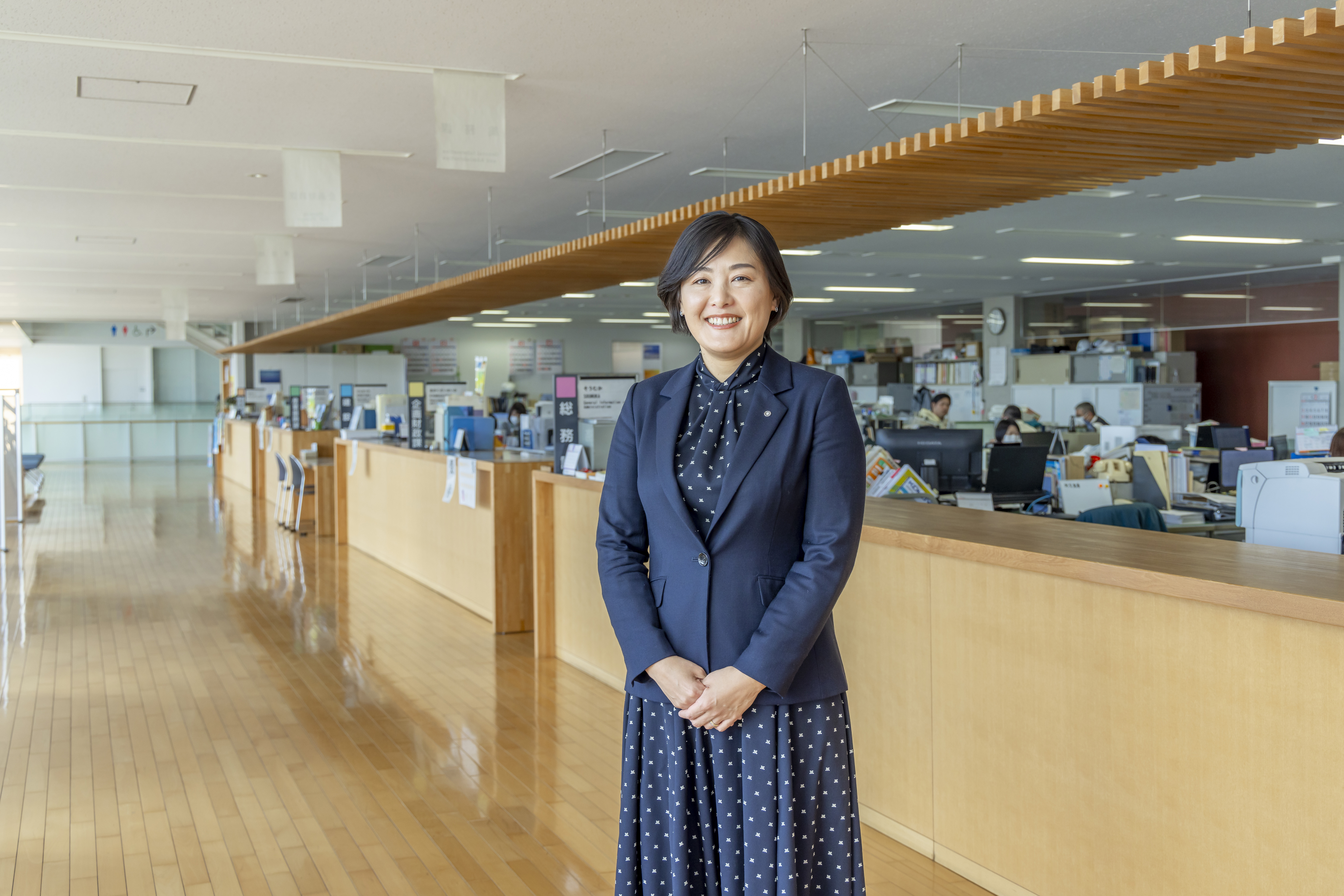 南　千晴・群馬県榛東村長の写真