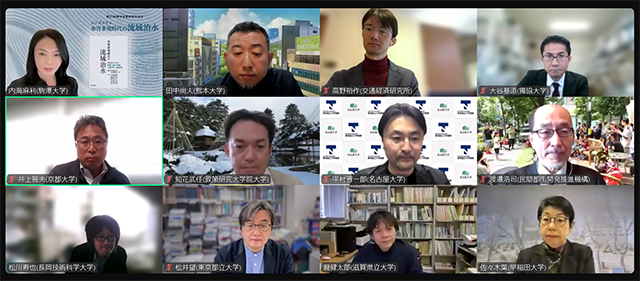 オンラインミーティングの様子