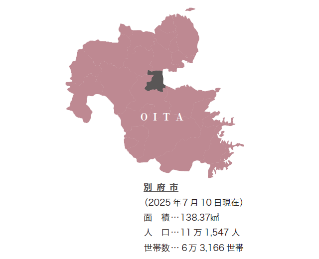 「事例紹介　別府市（大分県）」データ