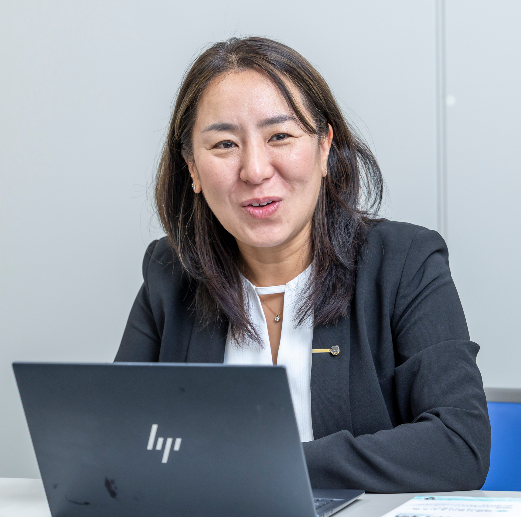 大和証券（株）サステナビリティ・ソリューション推進部長・根岸真美さん。