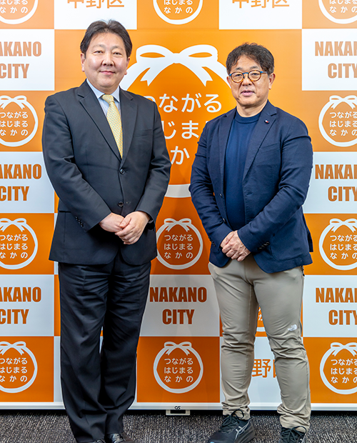 酒井直人さん、久野譜也さんの写真