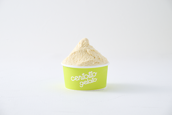 とうもろこしを使用したジェラートの写真