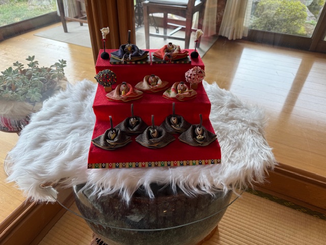 店内に飾られるかわいらしい小物の写真