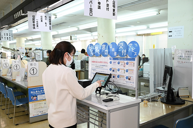 設置場所の写真