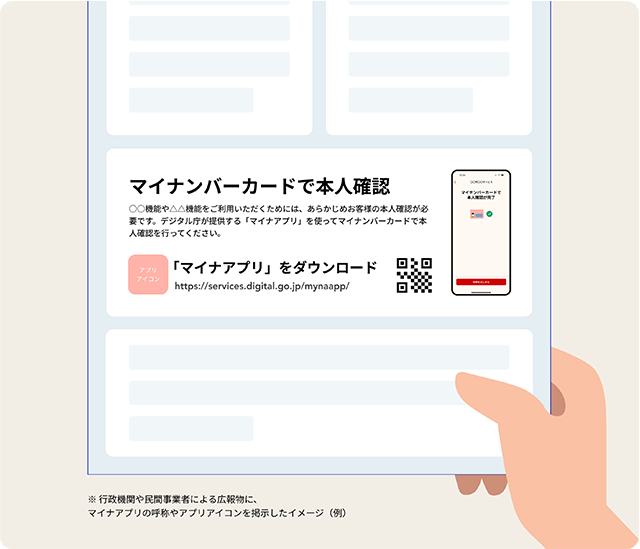 広報物のイメージ
