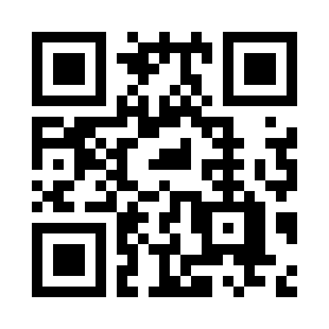 公式ホームページへのQRコード