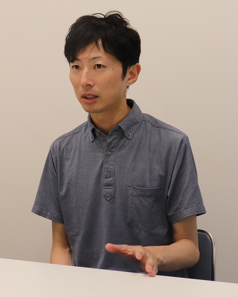 石川県輪島市復興推進課デジタル化推進室の山吹允主幹兼デジタル化推進係長