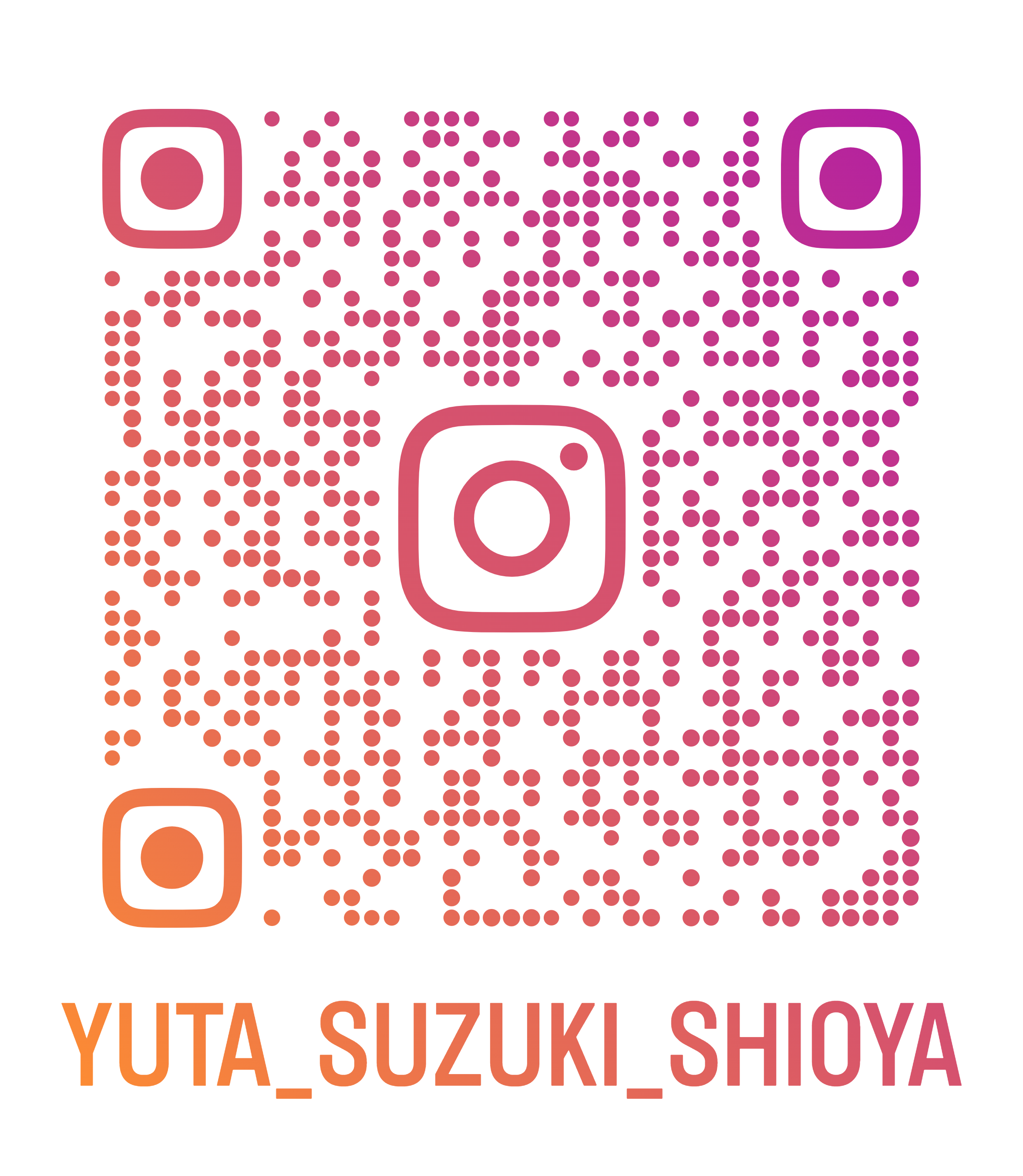 「ベジタブルストーリー」InstagramへのQRコード